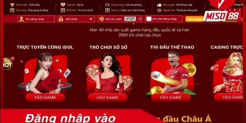 Nhà cái này sở hữu một thư viện game đồ sộ 